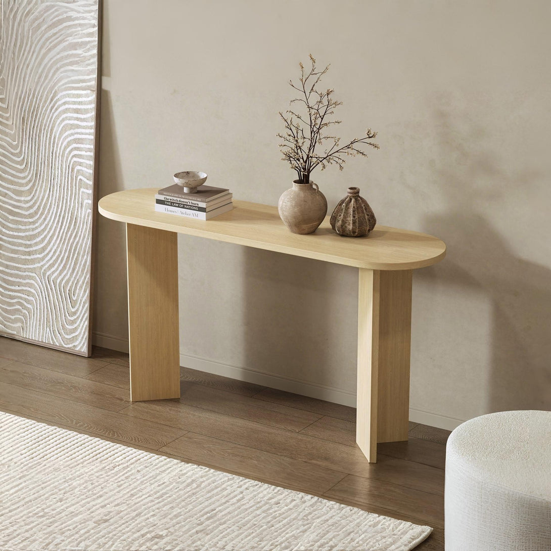 Custer Console Table - Oak