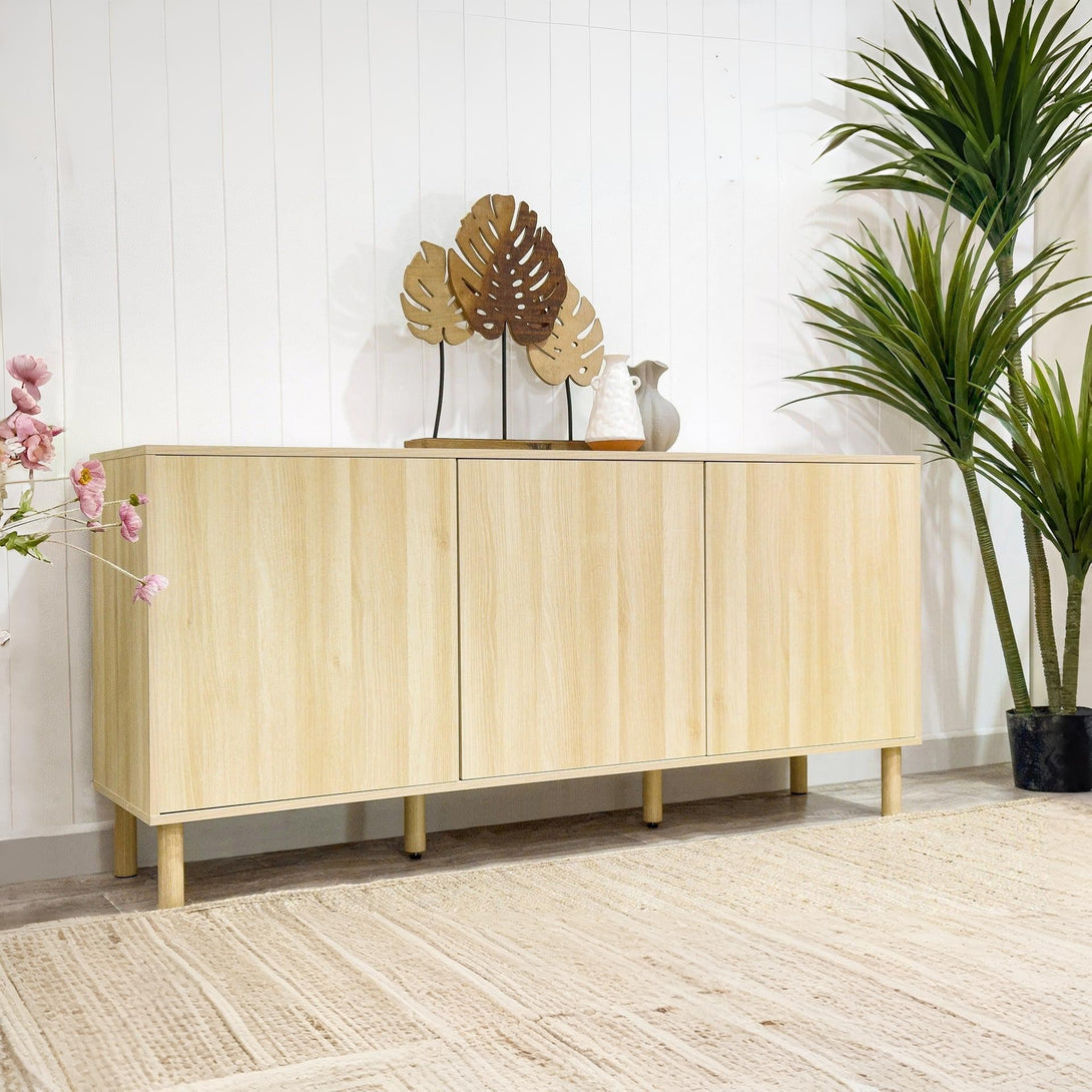Custer Sideboard Buffet Table - Oak