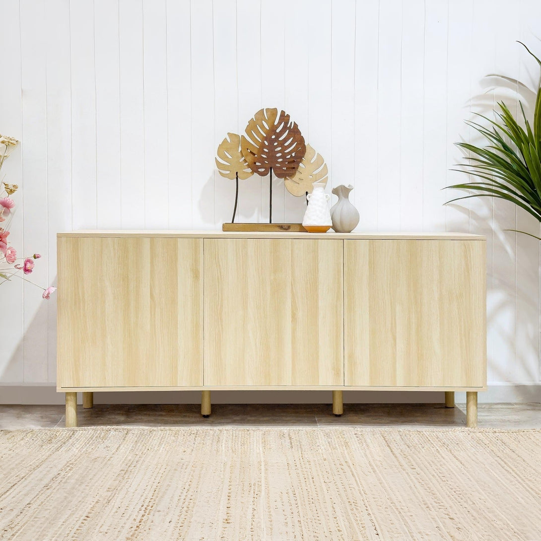 Custer Sideboard Buffet Table - Oak
