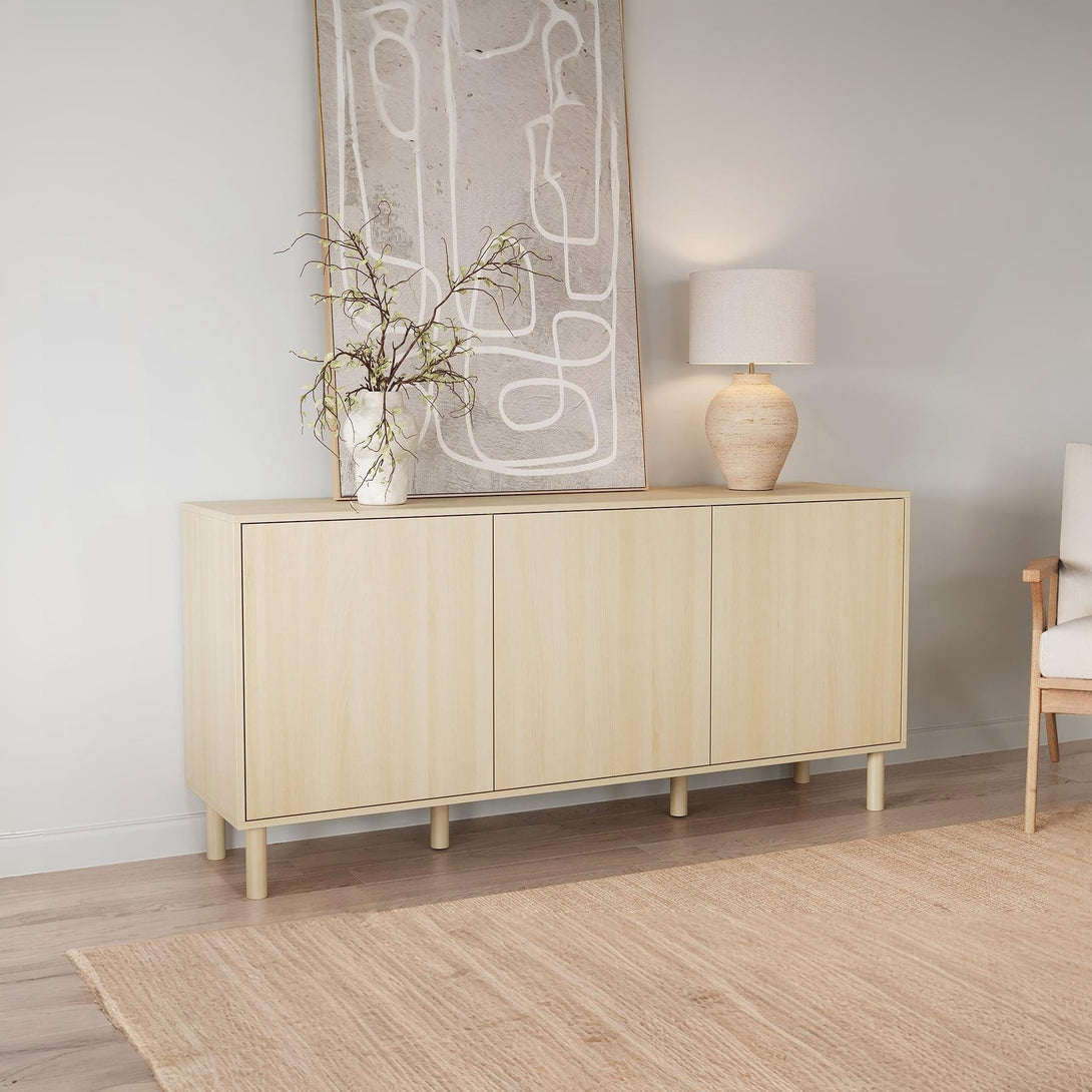 Custer Sideboard Buffet Table - Oak