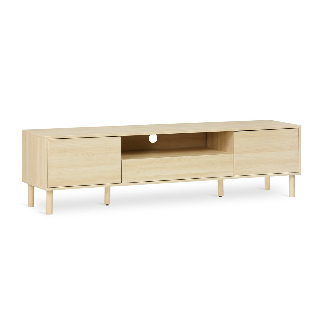 Custer 1.8m Entertainment Unit - Oak