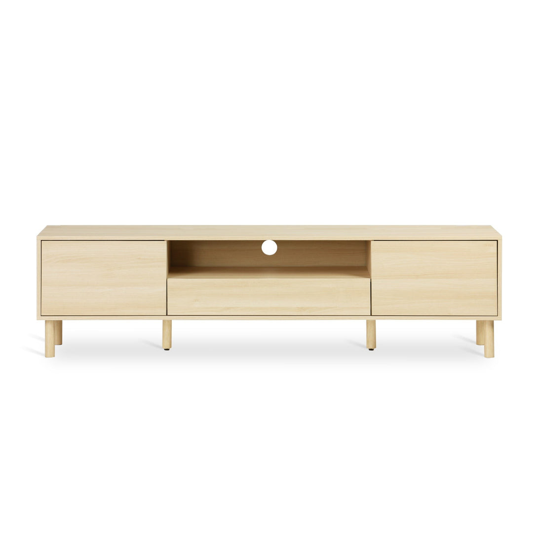 Custer 1.8m Entertainment Unit - Oak