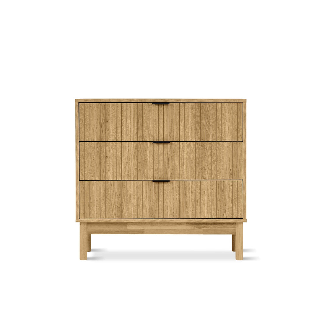 Sumter 3 Drawers Tallboy - Oak
