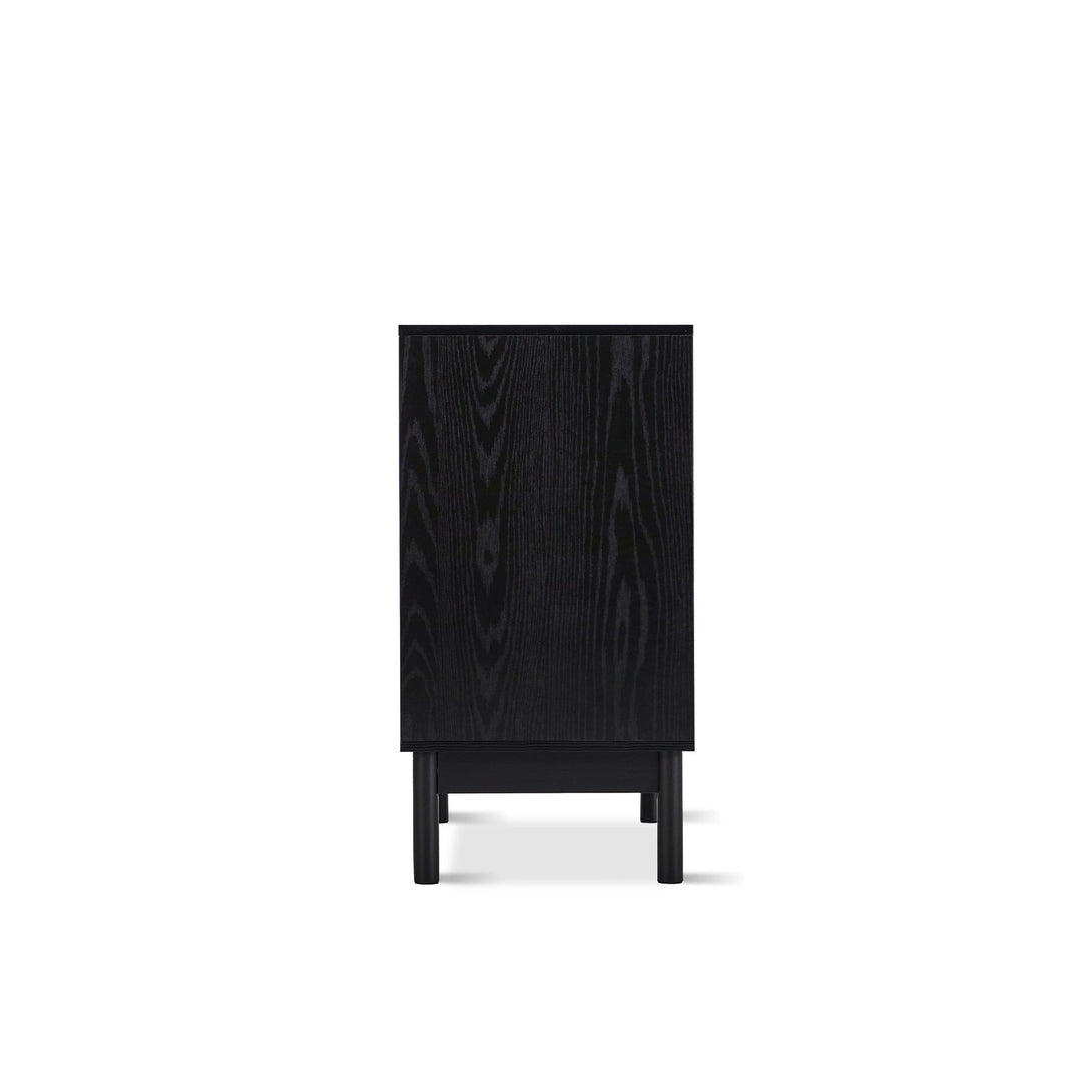 Sumter 3 Drawers Tallboy - Black