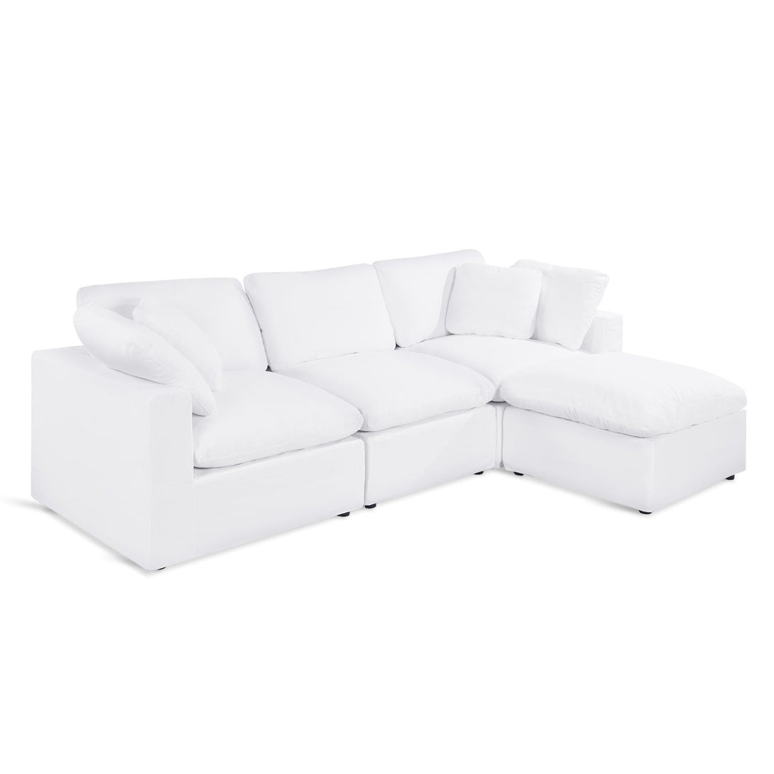 Bishopston Duck Feather Filled Modular Sofa - White