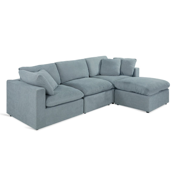 Bishopston Duck Feather Filled Modular Sofa - Grey