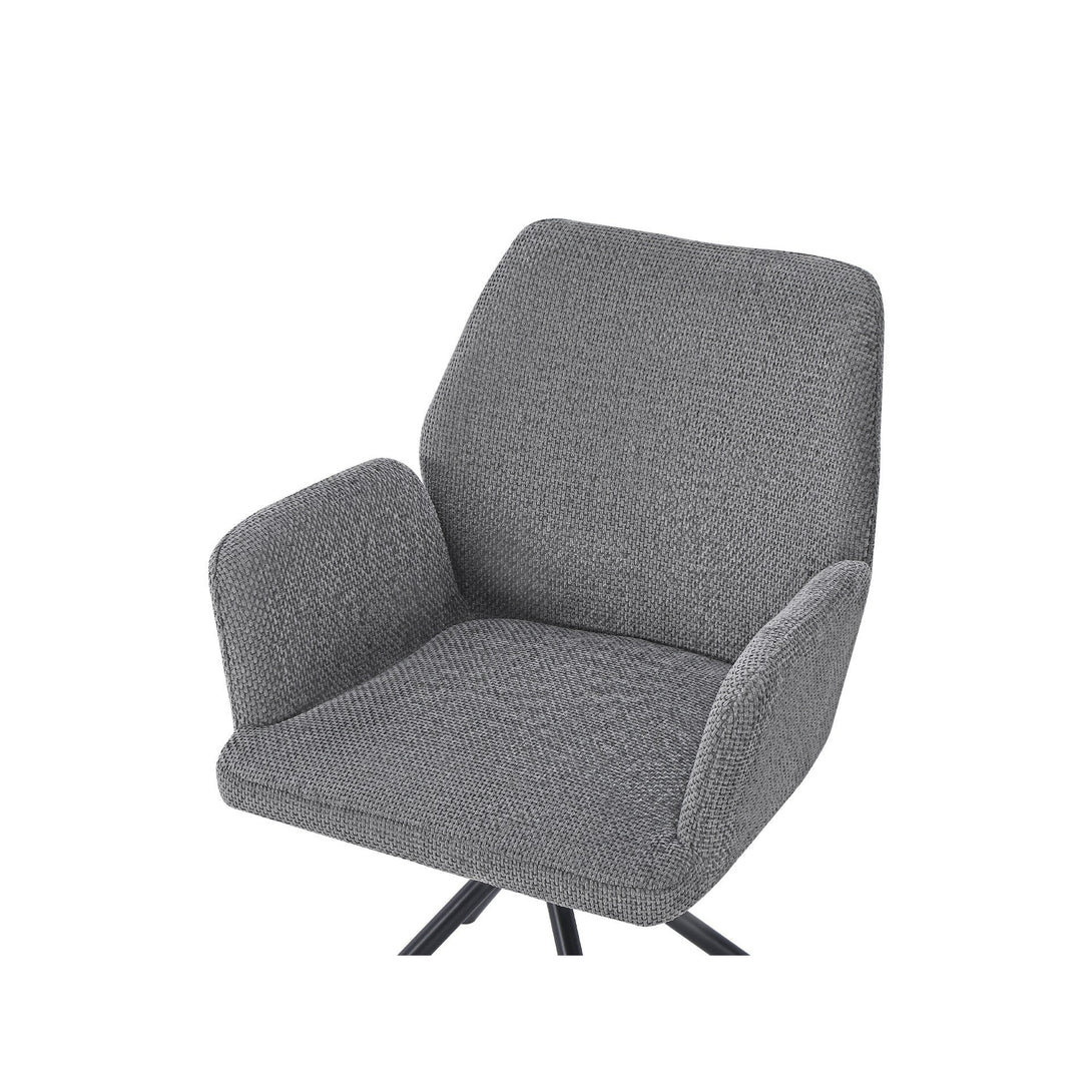 Jett Swivel Dining ArmChairs - Set of 2 - Grey