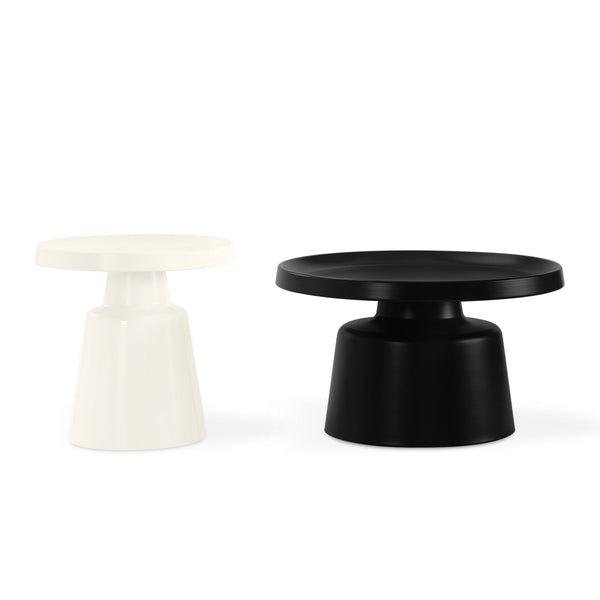 Tawny 2 Piece Coffee Table Set - Black + White