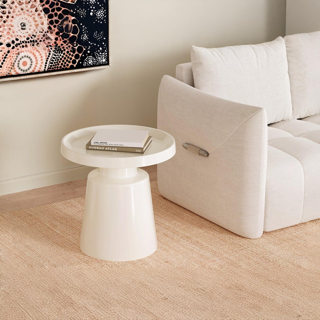 Tawny 2 Piece Coffee Table Set - Black + White