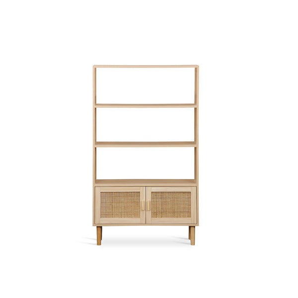 Gila Rattan Bookshelf Display Shelf - Natural