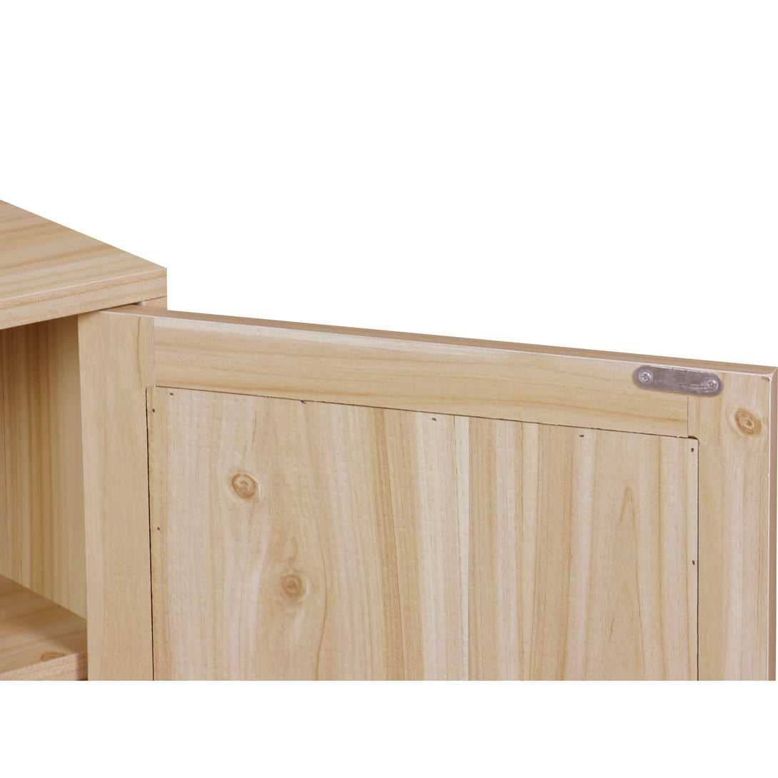 Gila Rattan Bedside Table - Natural
