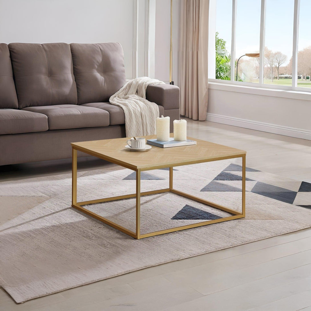 Mesa Rectangular Coffee Table - Natural