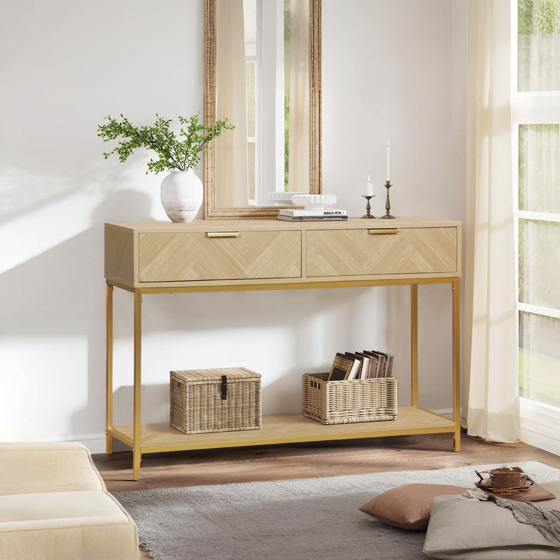 Mesa Console Table - Natural