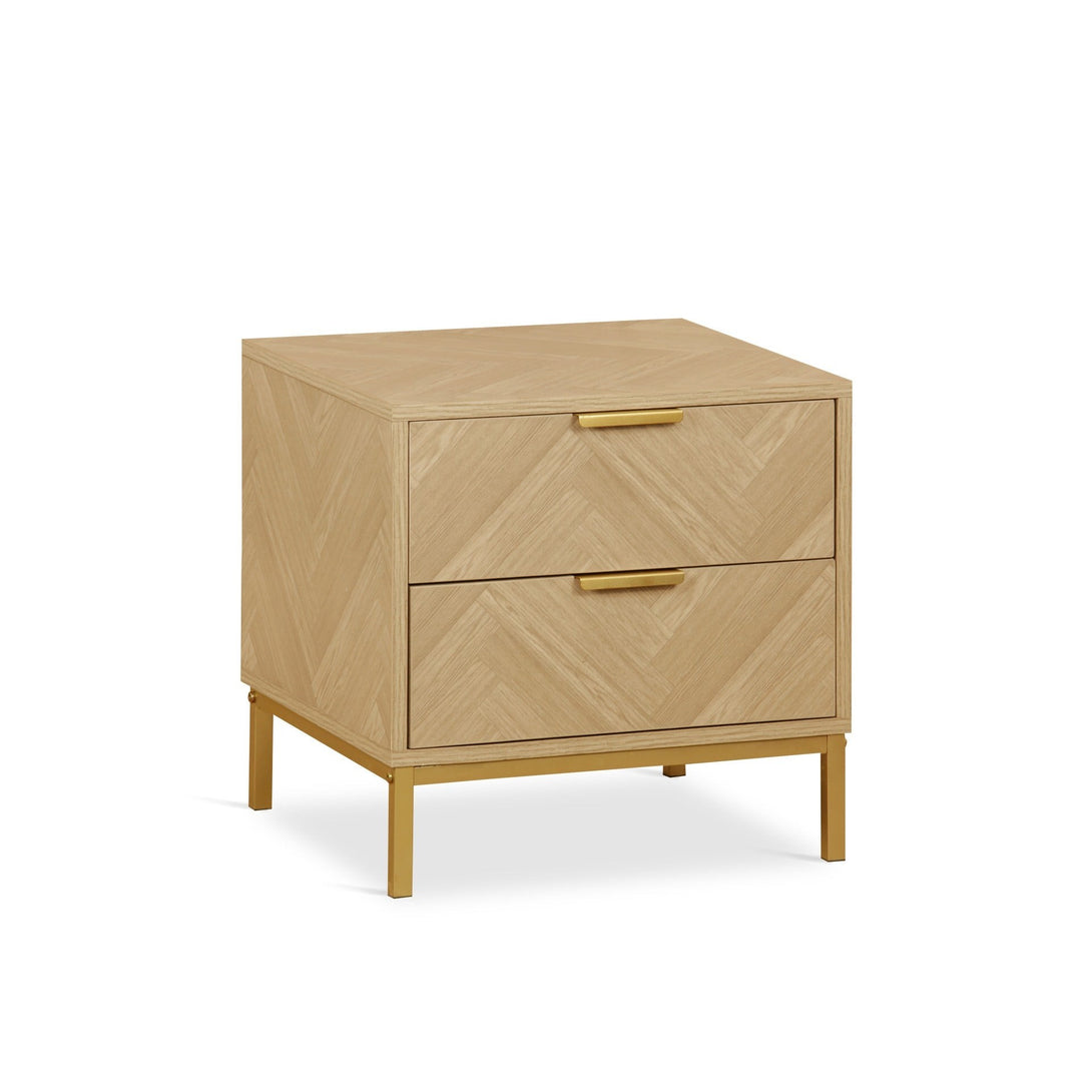 Mesa Bedside Table - Natural