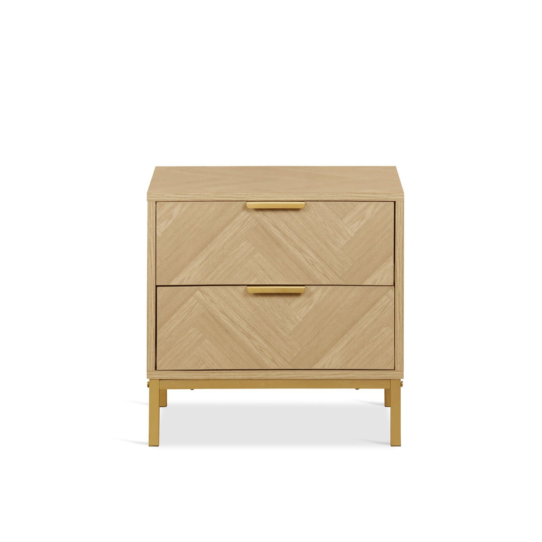 Mesa Bedside Table - Natural