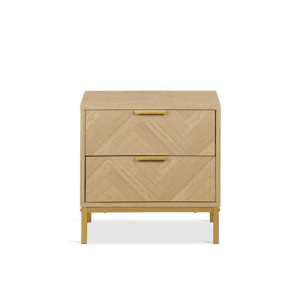 Mesa Bedside Table - Natural