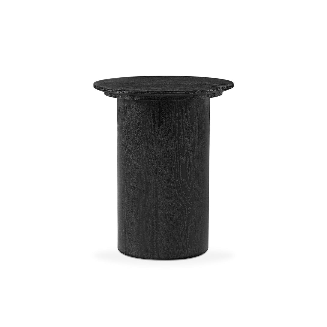 Adley Round Coffee Table 45cm - Black