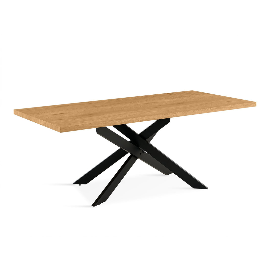 Hayden Rectangle Dining Table 200 x 95cm - Oak 