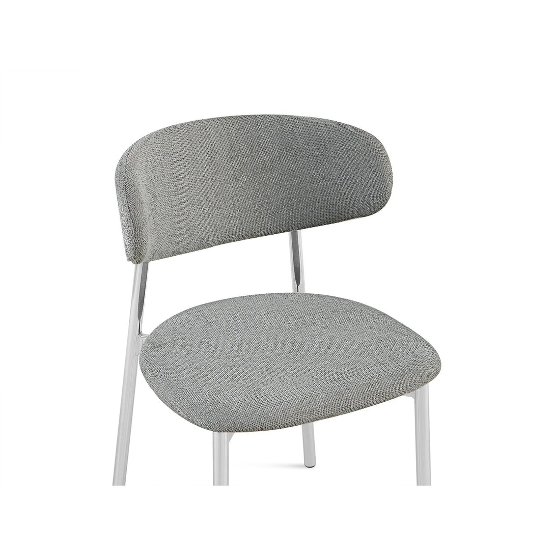 Onyx Fabric Dining Chair - Set of 4 - Grey