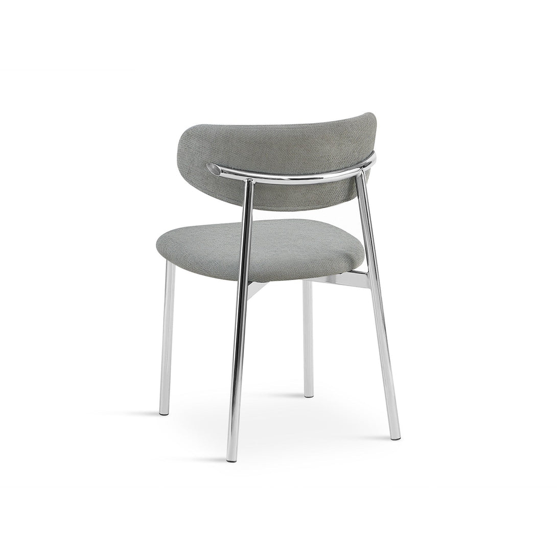 Onyx Fabric Dining Chair - Set of 4 - Grey