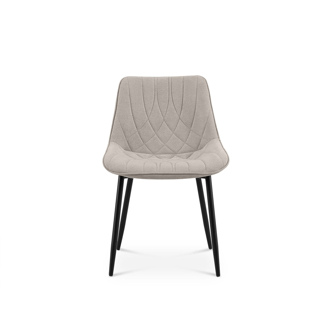 Payton Fabric Dining Chair - Set of 4 - Grey