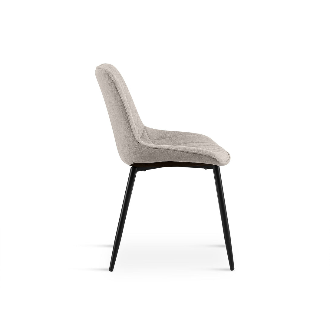 Payton Fabric Dining Chair - Set of 4 - Grey