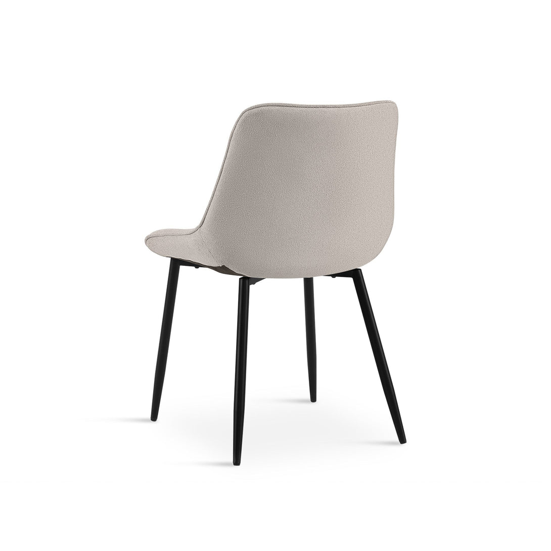 Payton Fabric Dining Chair - Set of 4 - Grey