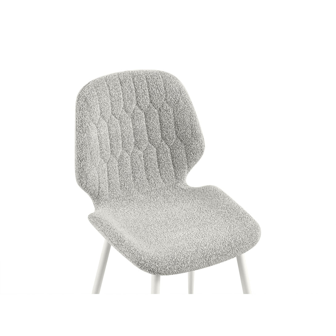River Fabric Dining Chair - Set of 4 - Light Grey