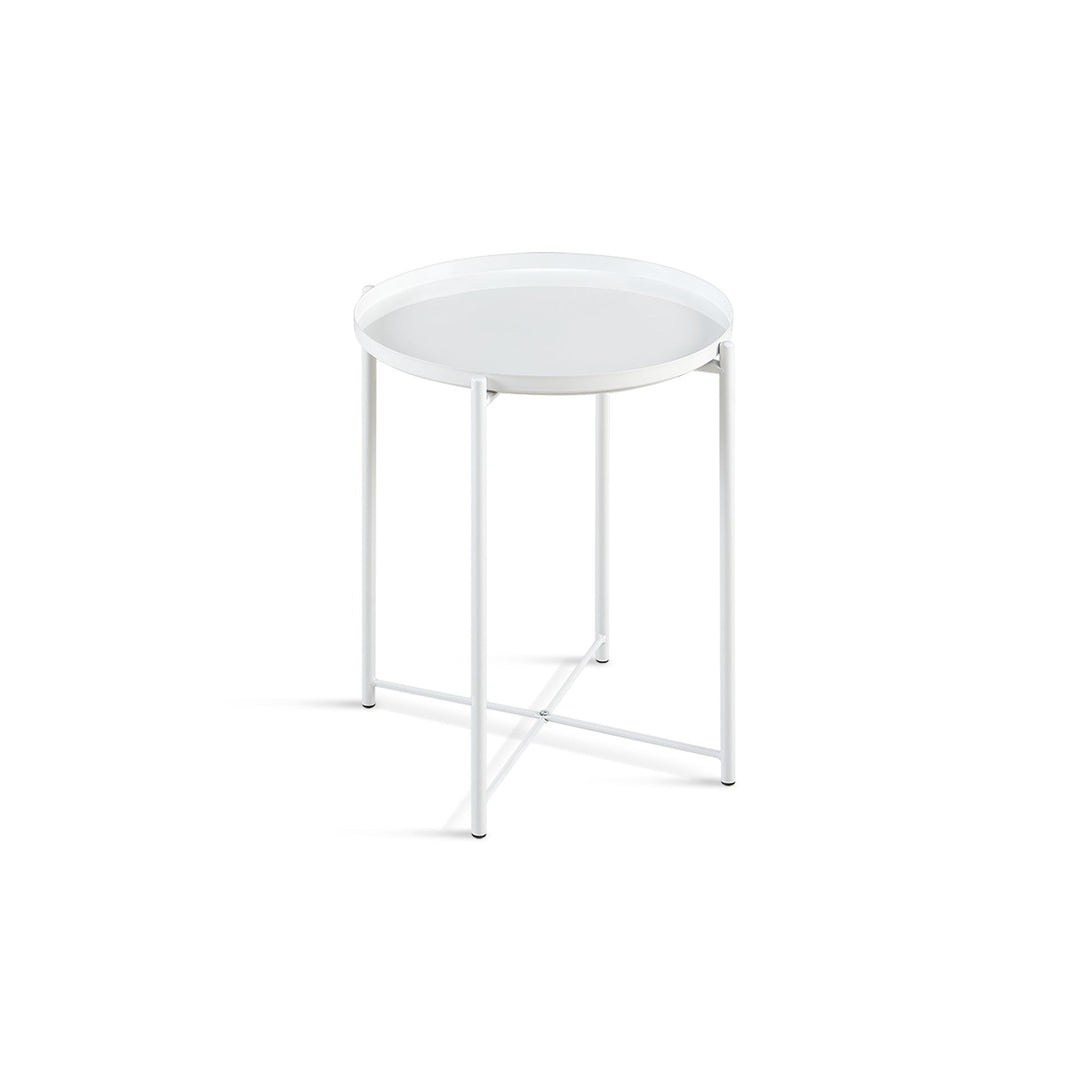 Xenia Round Coffee Table - White