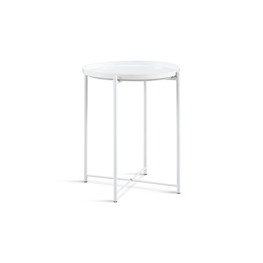 Xenia Round Coffee Table - White