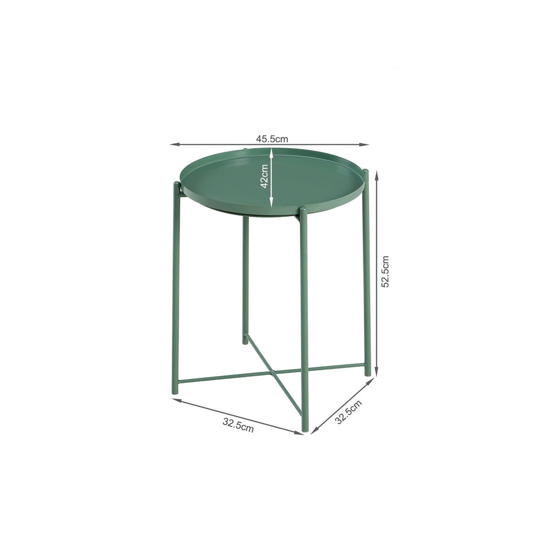 Xenia Round Coffee Table - Green