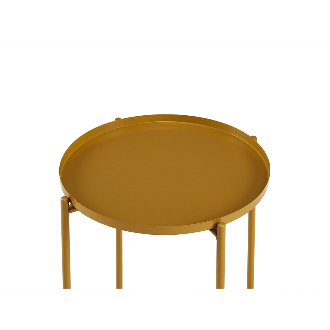 Xenia Round Coffee Table - Yellow