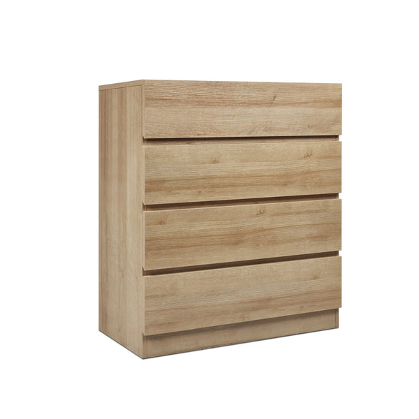 Harris 4 Drawers Tallboy - Oak