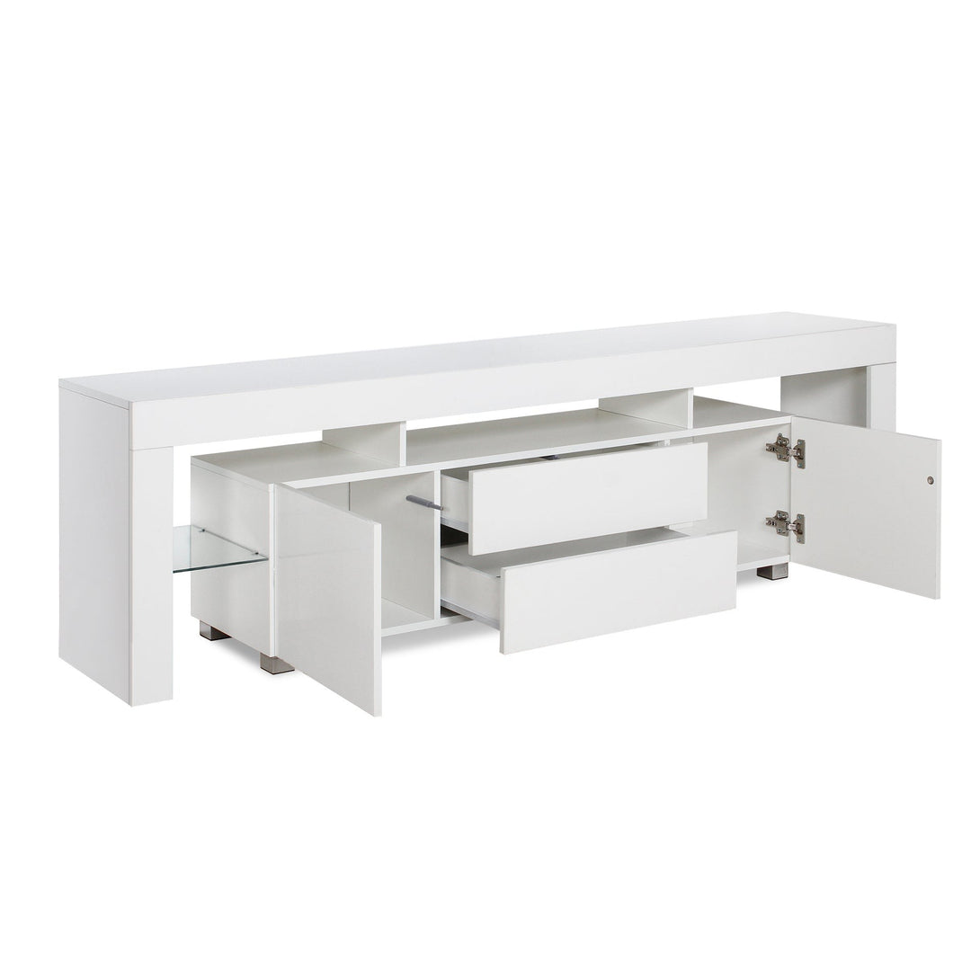 Micco 2m LED Entertainment Unit - White
