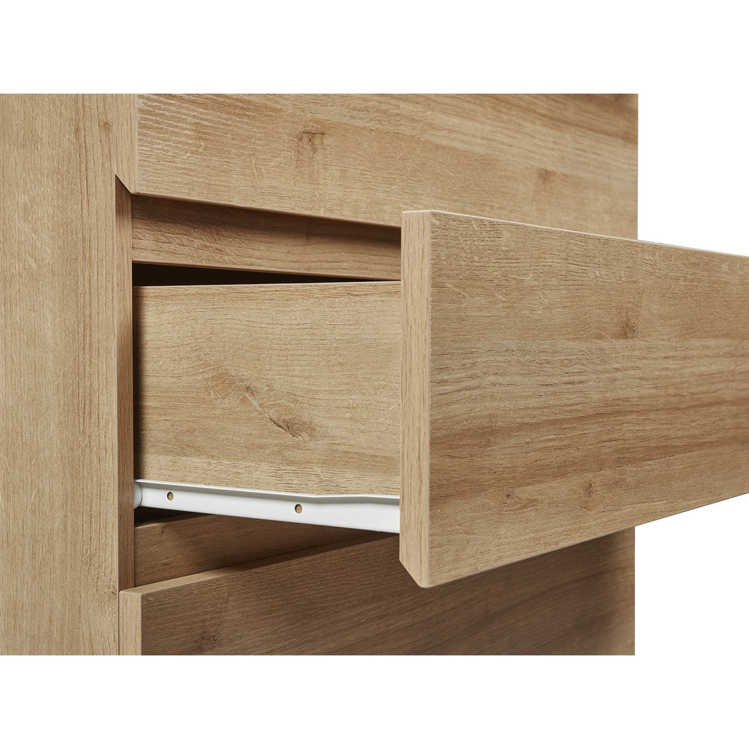 Harris 5 Drawers Tallboy - Oak