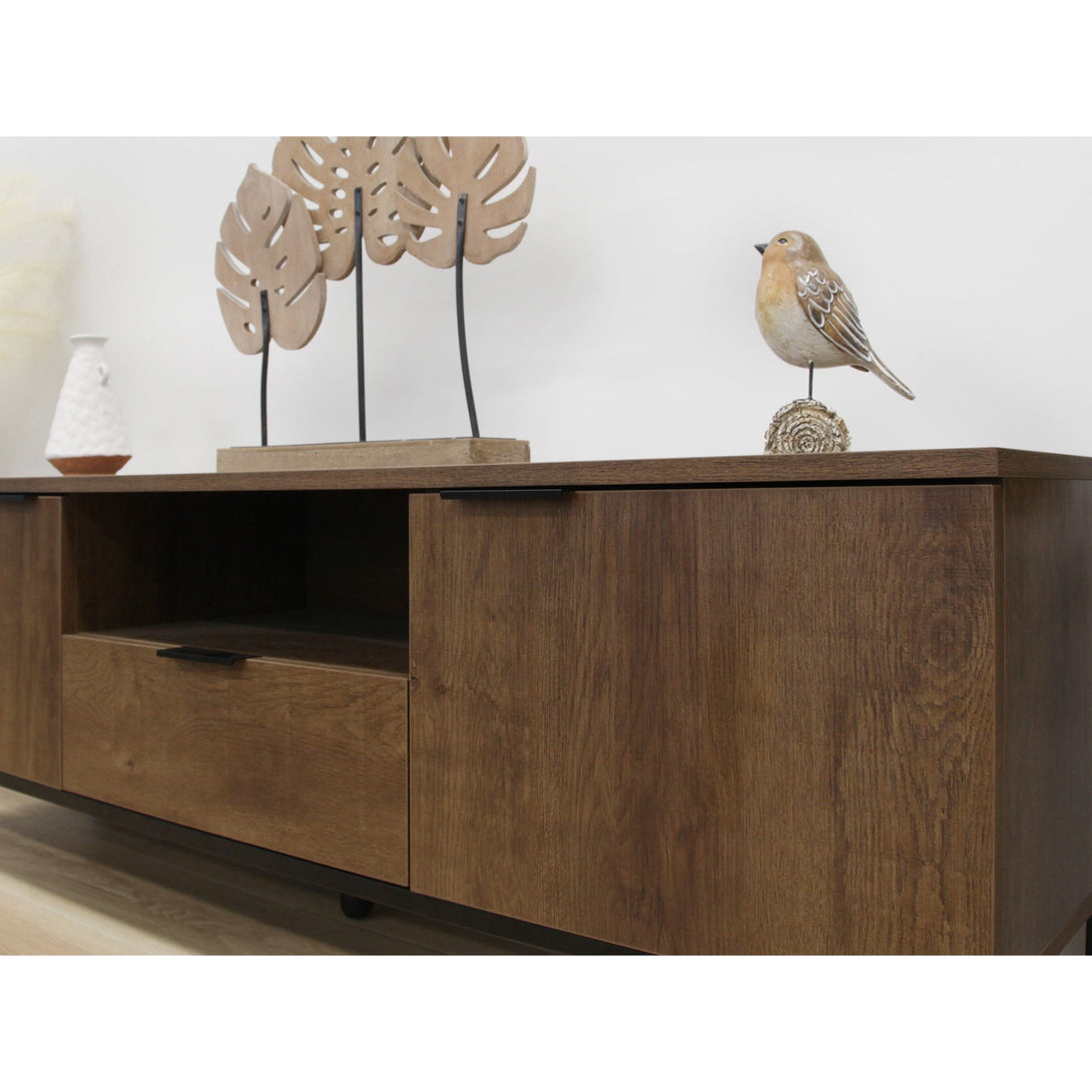 Ocala 1.5m Entertainment Unit - Walnut