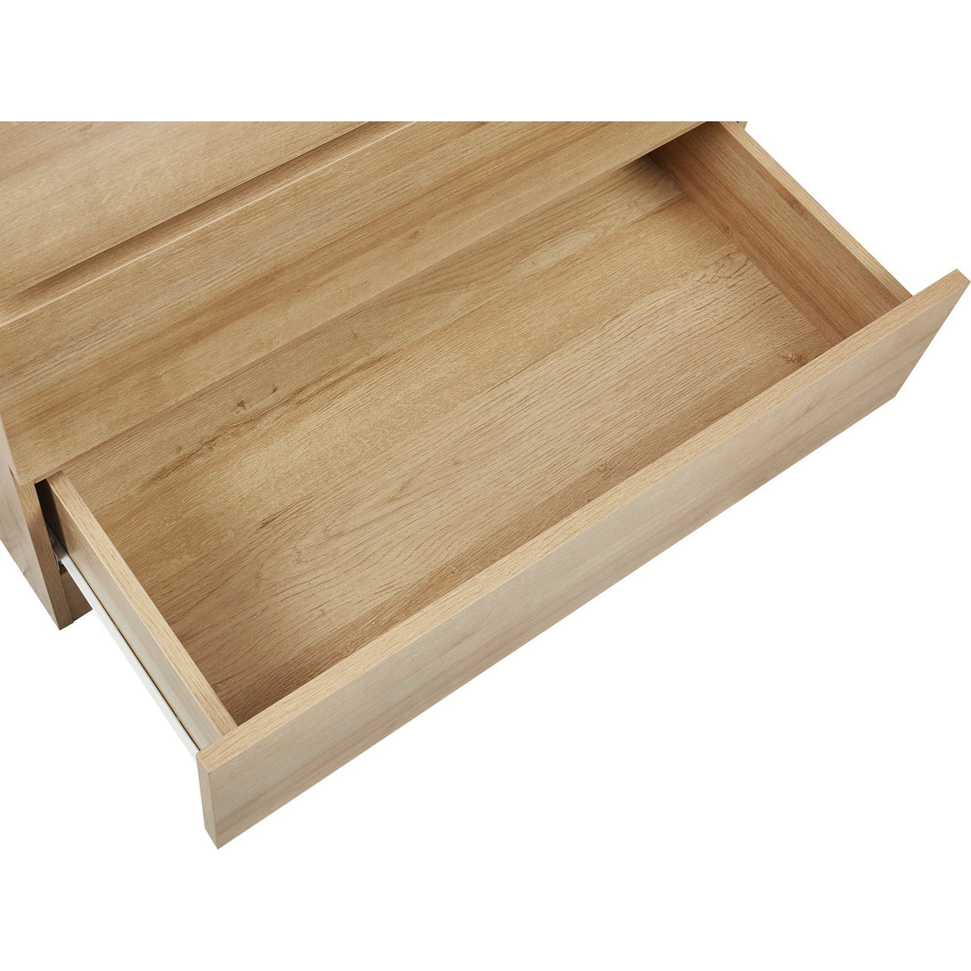 Harris 3 Drawers Tallboy - Oak