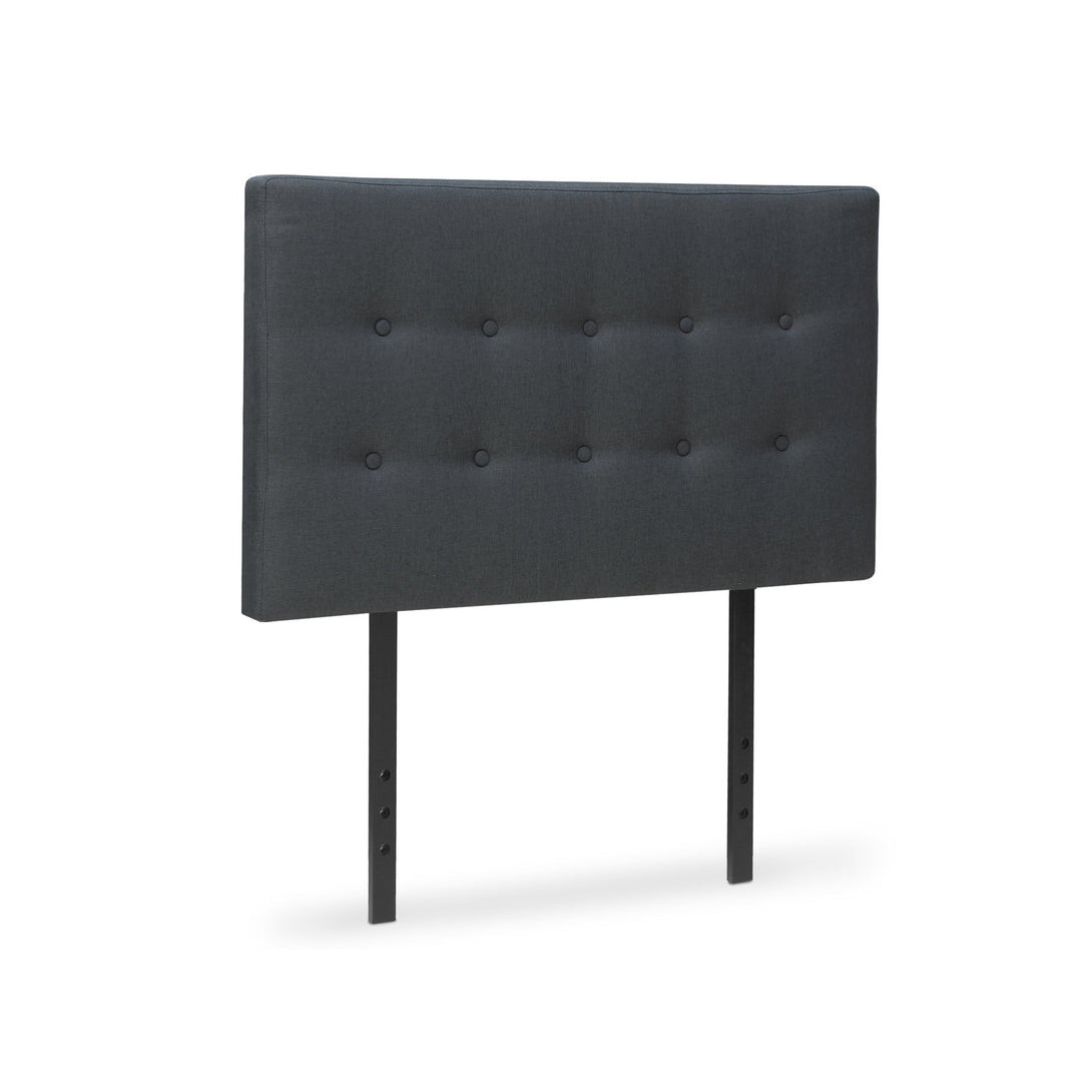 Susan King Single Fabric Upholstered Headboard - Charcoal