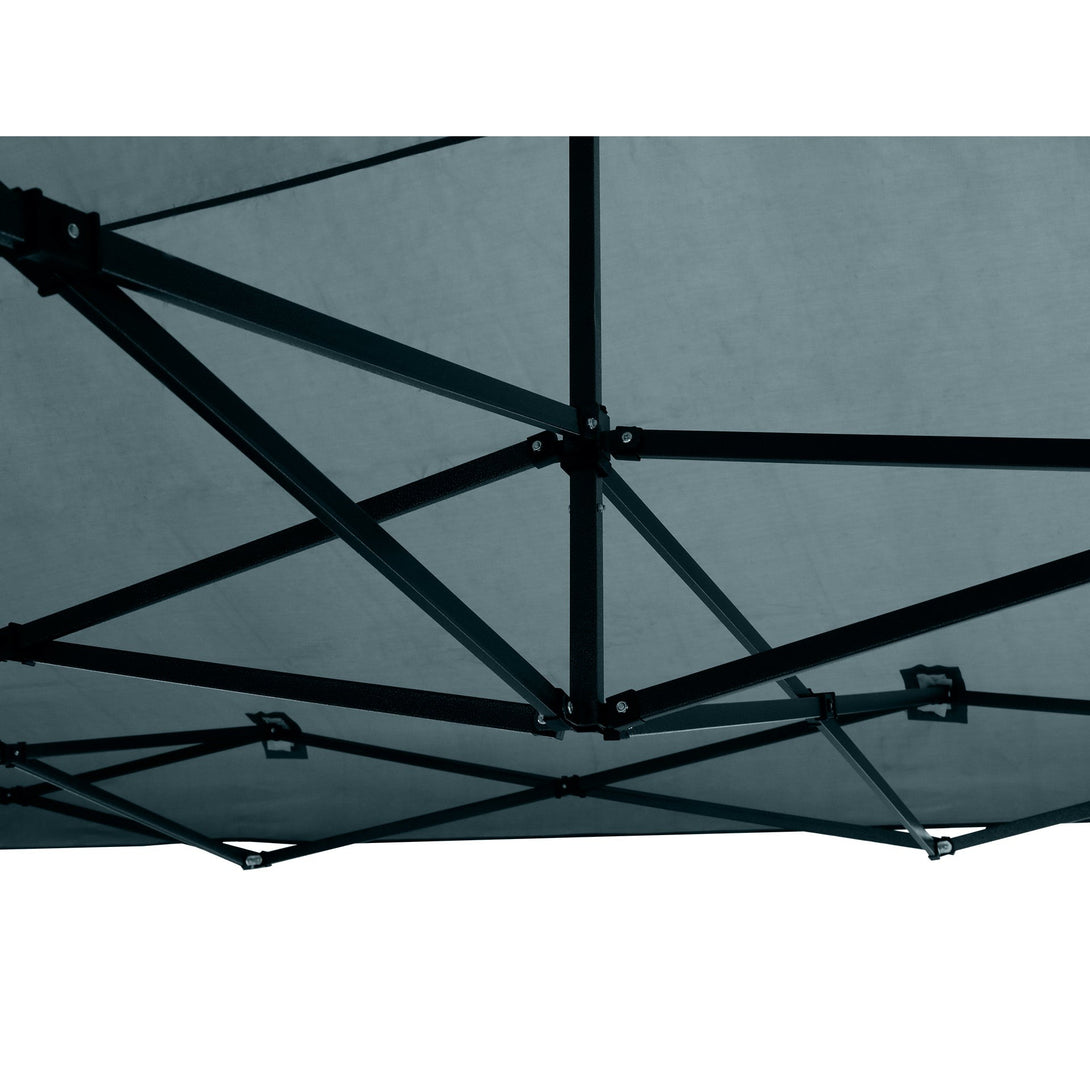 Toughout Breeze Gazebo with 3 Side Walls 3x4.5m - Grey