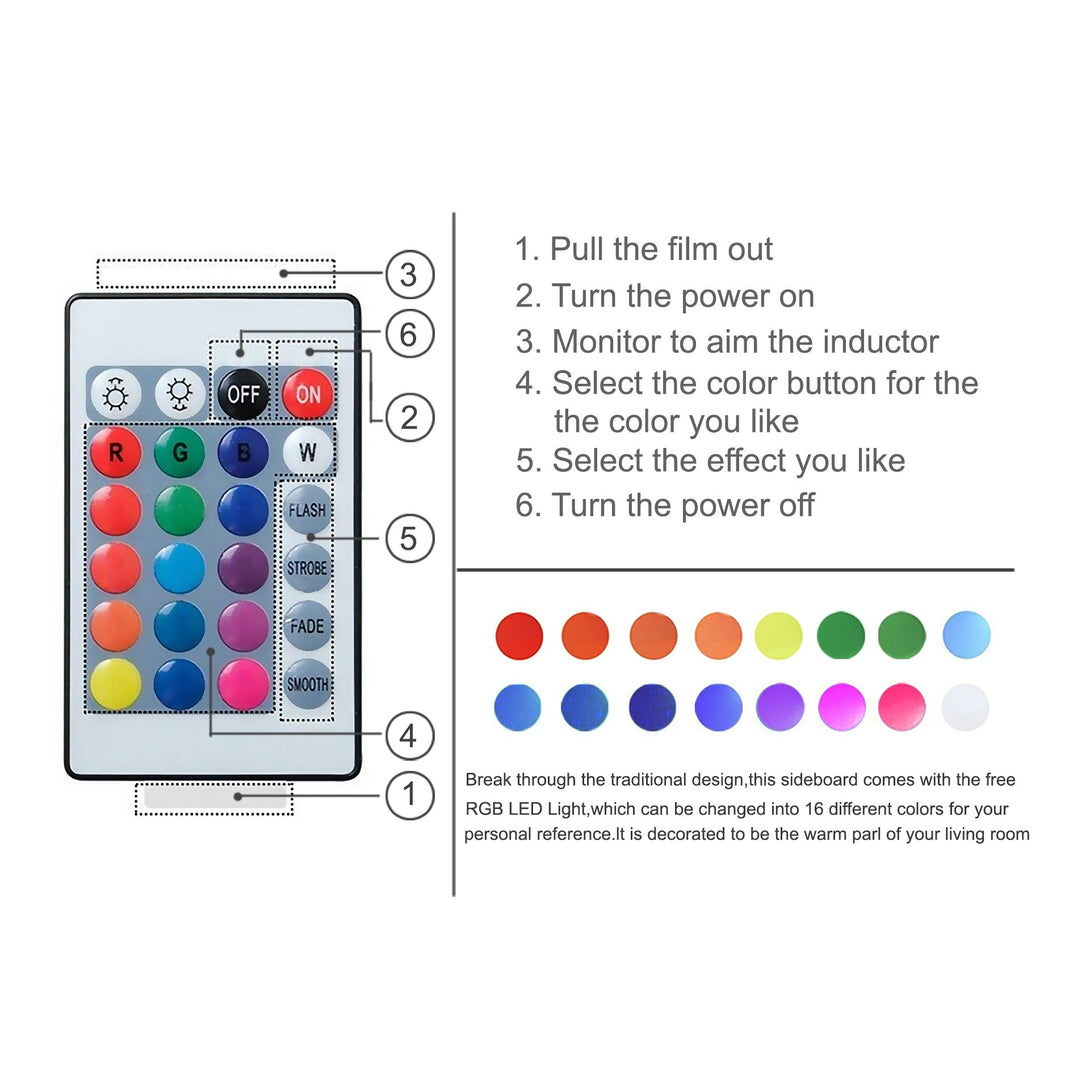 Arvada 2m Entertainment Unit - Black