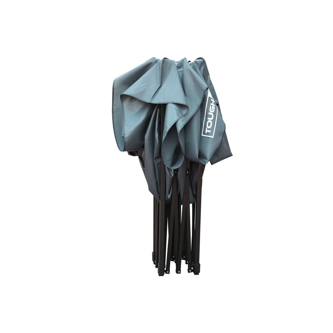 Toughout Breeze Gazebo with 3 Side Walls 3x4.5m - Grey