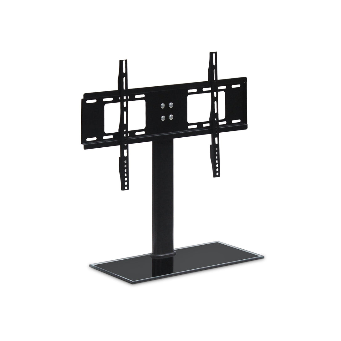 TV Stand With Glass Base Height Adjustable 32-55"