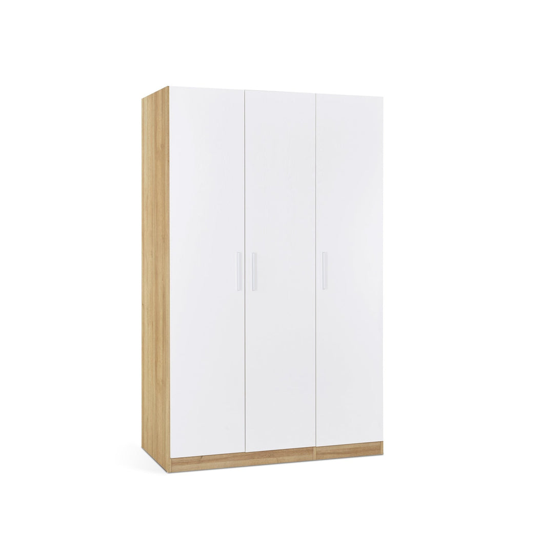 Makalu Wardrobe 3 Door Storage Shelves - Oak