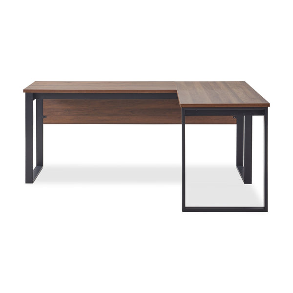 Nakia Computer Corner Desk - Walnut