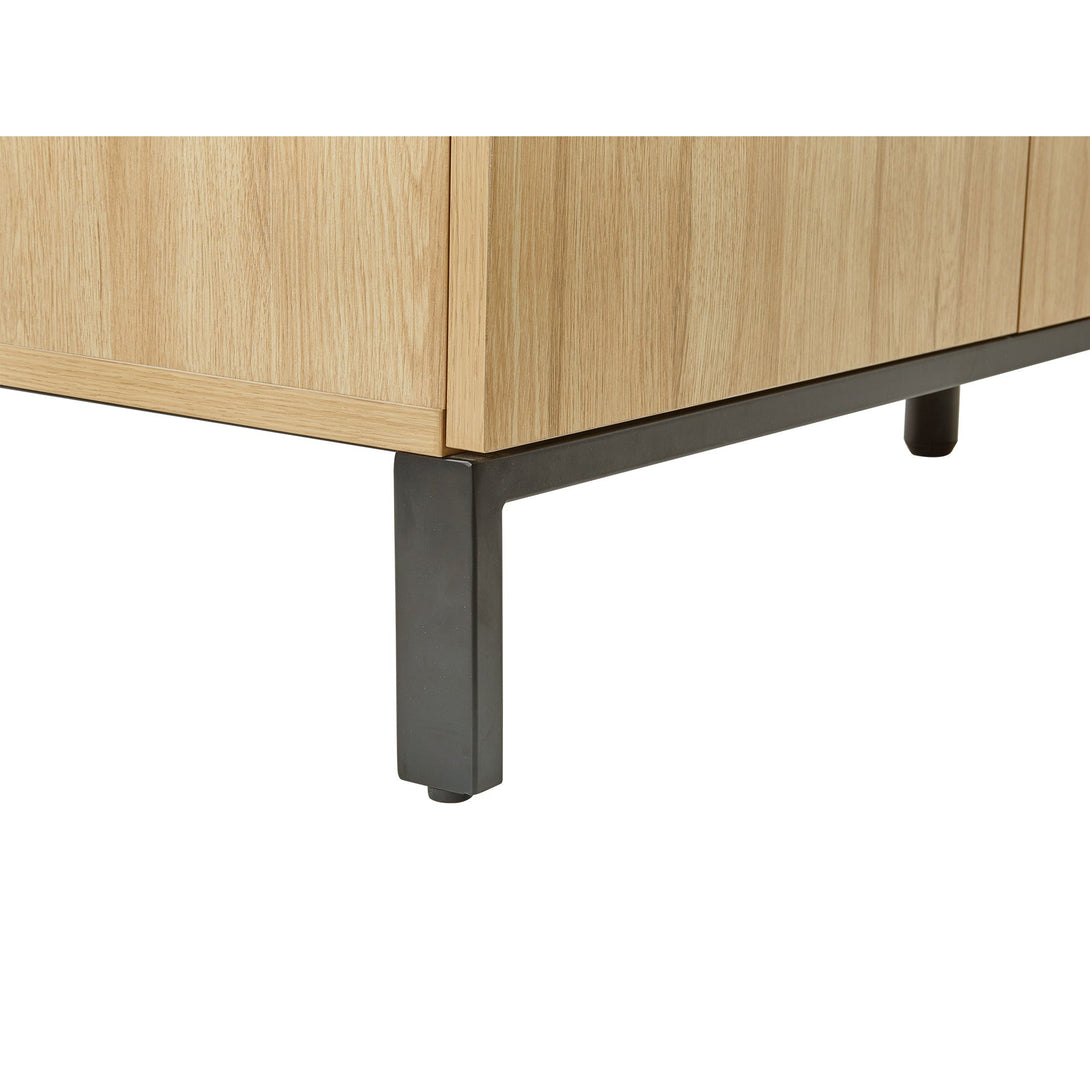 Ocala Sideboard Buffet Table with Drawer - Oak