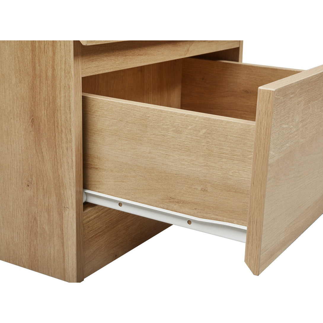 Harris Bedside Table - Oak
