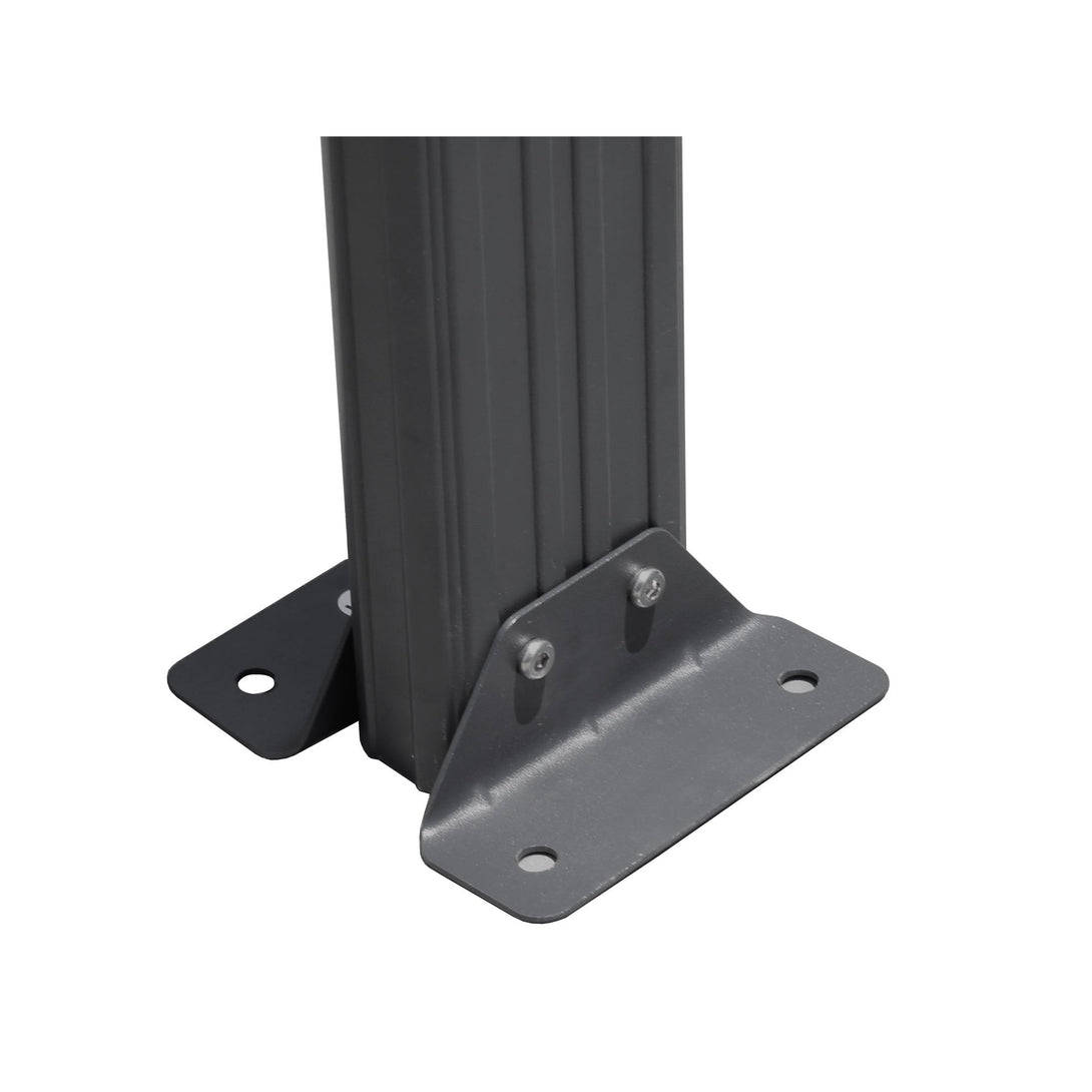 Patio Canopy Roof 5.57m x 3m - Charcoal Grey