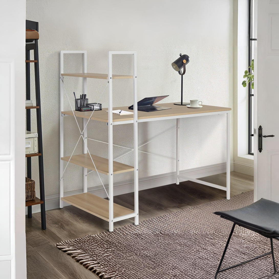 Gavyn 120cm Computer Desk - White