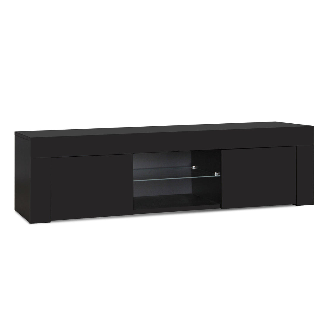 Maize 1.3m LED Entertainment Unit - Black