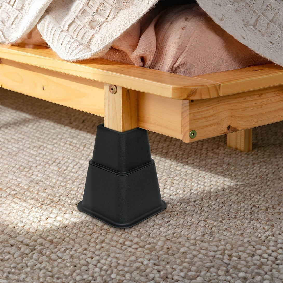 Bed Riser Adjustable Bed Risers 8pc Pack